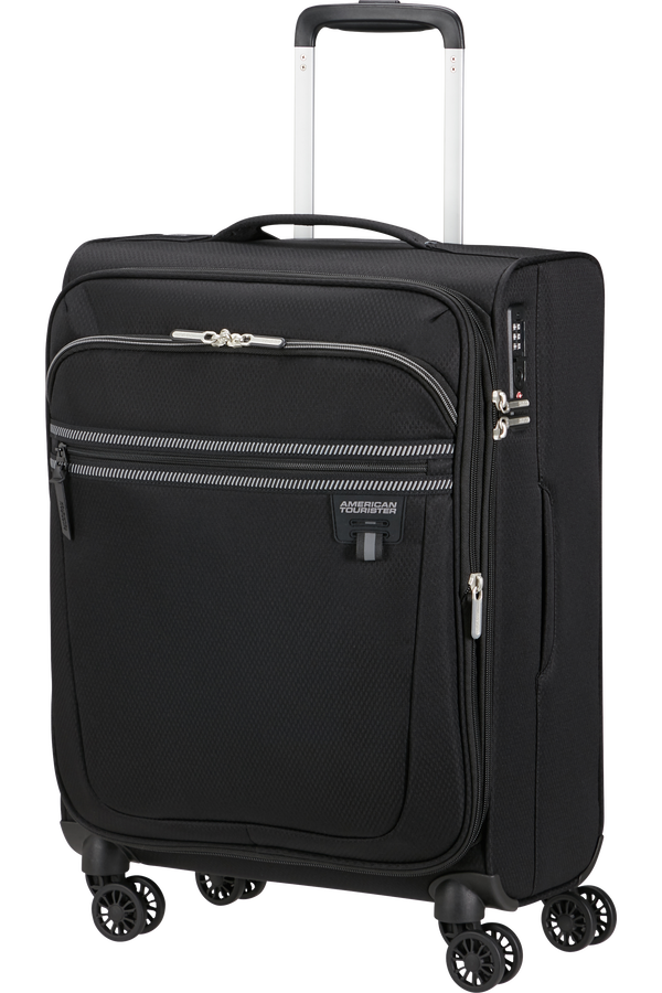 American Tourister Aerospin Spinner Expandable S  Noir American Tourister Aerospin Spinner Expandable S  Noir