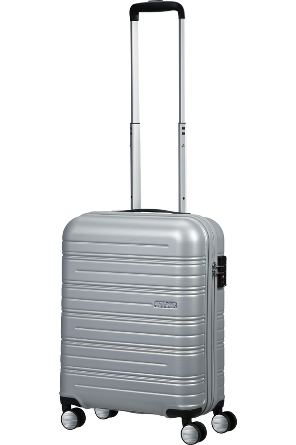 American Tourister High Turn SPINNER 55/20 TSA 55cm  Silver American Tourister High Turn SPINNER 55/20 TSA 55cm  Silver