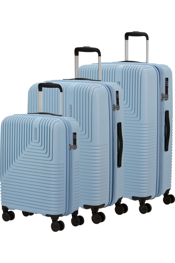 American Tourister Niteline 3 PC SET A  Ice Blue