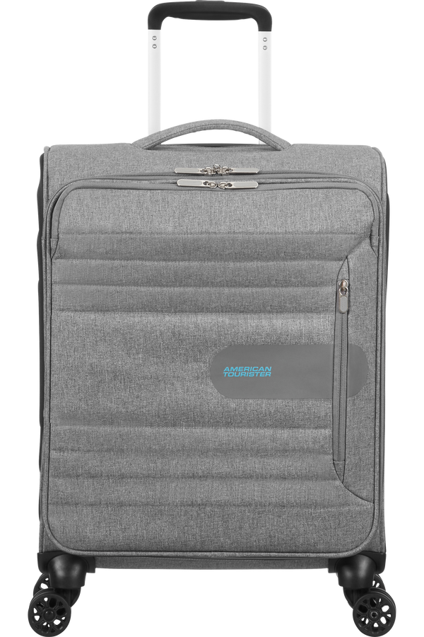 American Tourister Sonicsurfer Handbagage koffer met 4 wielen 55x40x20cm  Metal Grey