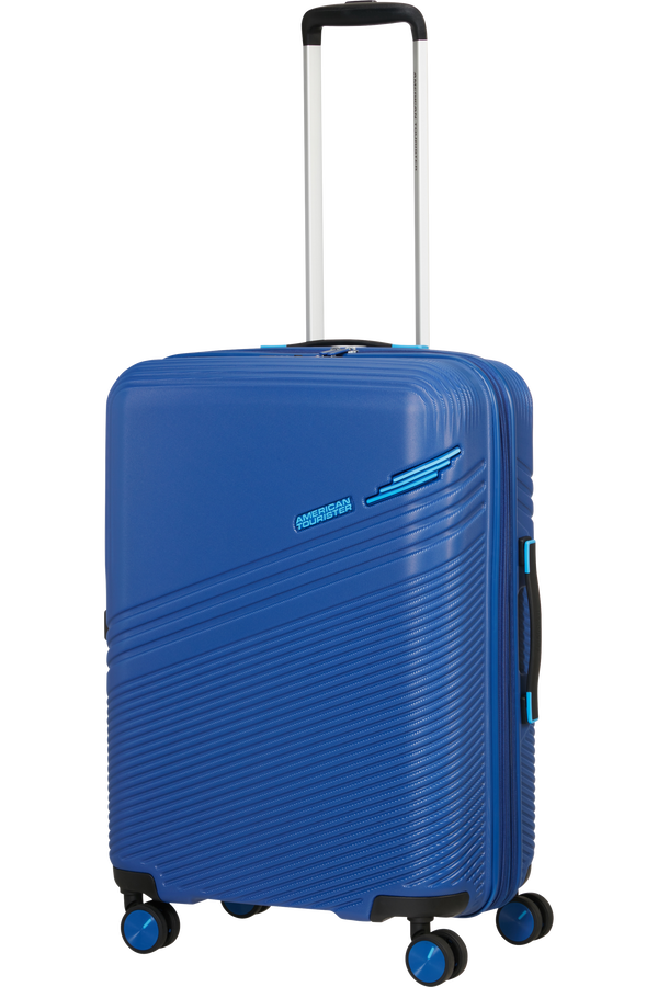American Tourister Triple Trace Spinner TSA Expandable 67cm  Navy/Blue American Tourister Triple Trace Spinner TSA Expandable 67cm  Navy/Blue