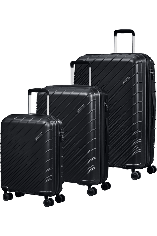 American Tourister Speedstar 3 PC SET A  Noir