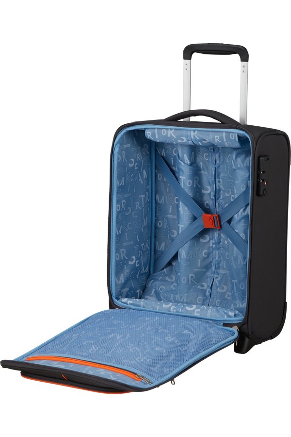 American Tourister Sea Seeker Upright Underseater Tsa 45cm  Charcoal Grey American Tourister Sea Seeker Upright Underseater Tsa 45cm  Charcoal Grey