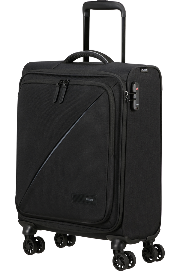 American Tourister Take2cabin Spinner Tsa 55cm  Zwart