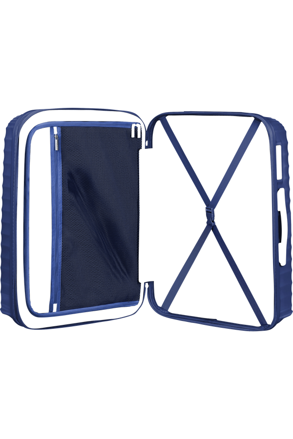 American Tourister Jetglam Spinner 67cm  Metallic Blue