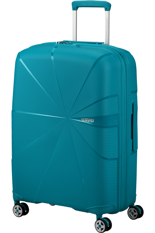 American Tourister StarVibe Spinner Expandable TSA 67cm Verdigris American Tourister StarVibe Spinner Expandable TSA 67cm Verdigris