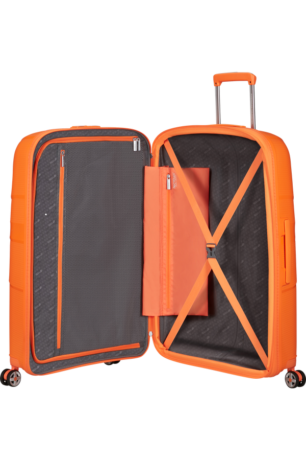 American Tourister StarVibe Spinner Expandable 77cm Papaya Smoothie American Tourister StarVibe Spinner Expandable 77cm Papaya Smoothie