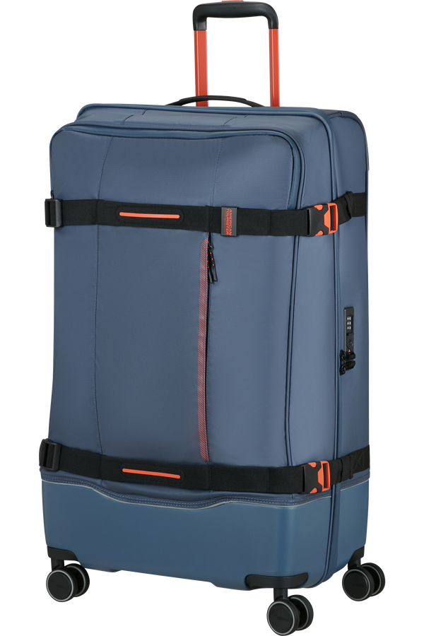 American Tourister Urban Track Spinner L TSA Coated 79cm  Navy/Orange