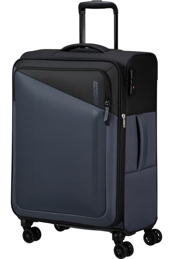 American Tourister Daring Dash Spinner Expandable TSA M  Noir/Gris American Tourister Daring Dash Spinner Expandable TSA M  Noir/Gris