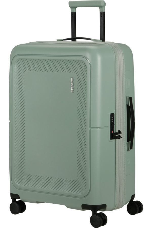 American Tourister DashPop Spinner Expandable TSA 67cm  Iceberg Green American Tourister DashPop Spinner Expandable TSA 67cm  Iceberg Green