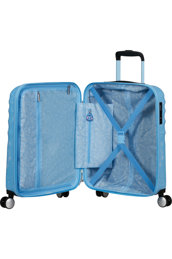 Disney Wavebreaker 55cm Bagage cabine | American Tourister Disney Wavebreaker Spinner TSA Disney Fl 55cm  Stitch Universe