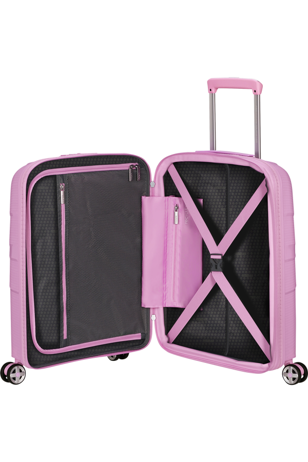 American Tourister StarVibe Spinner Expandable TSA 55cm  Metallic Pastel Lavender