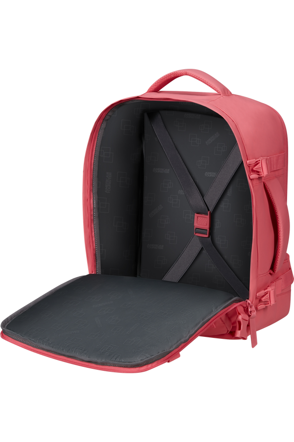 American Tourister Take2cabin Casual Backpack Puff S/M  Pink Glitch