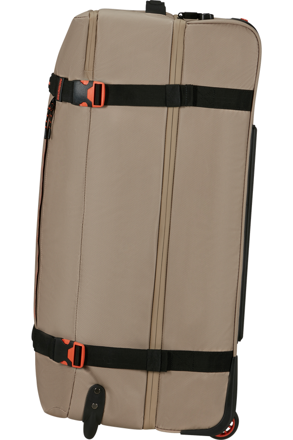 American Tourister Urban Track Duffle with Wheels Coated L  Beige/Orange