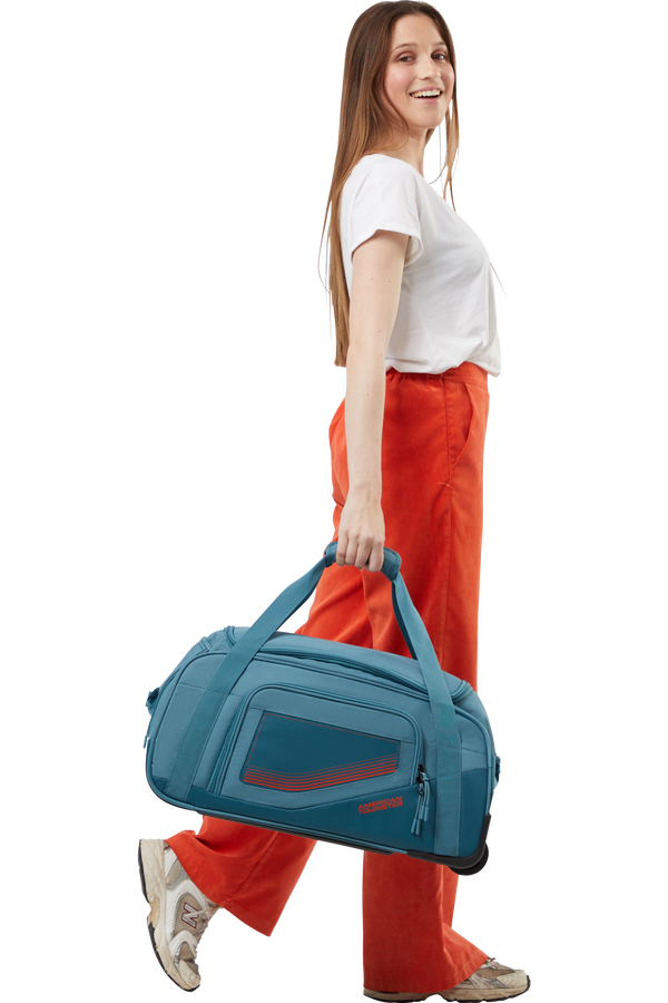 American Tourister City Racer Duffle with wheels S  Pétrole American Tourister City Racer Duffle with wheels S  Pétrole