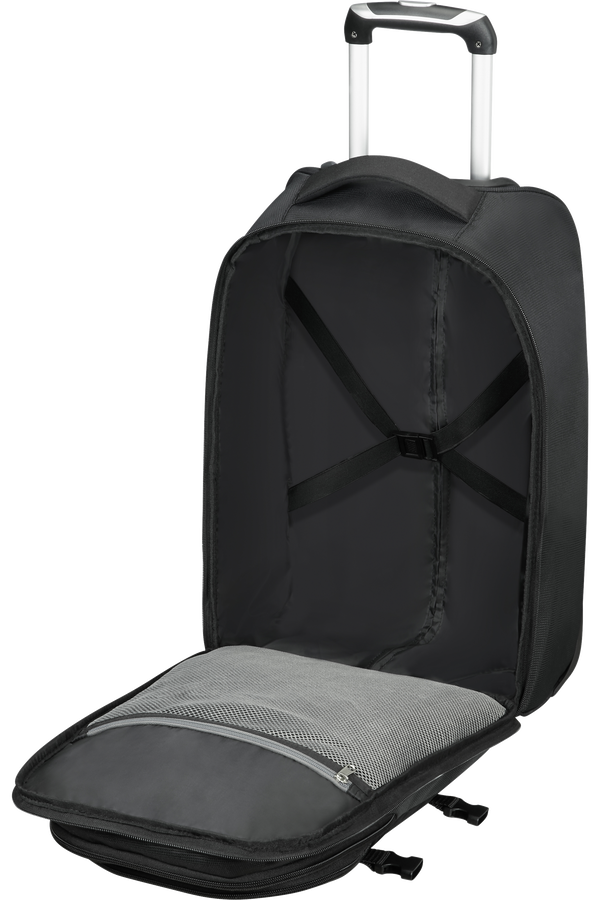 American Tourister Road Quest Laptop rugzak met Wielen 39.6cm/15.6inch  Solid Black