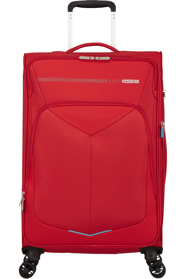 American Tourister Summerfunk Spinner Exp TSA 67cm  Rouge