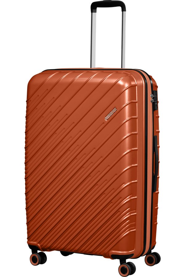 American Tourister Speedstar Spinner 77/28 Exp Tsa  Orange Cuivre