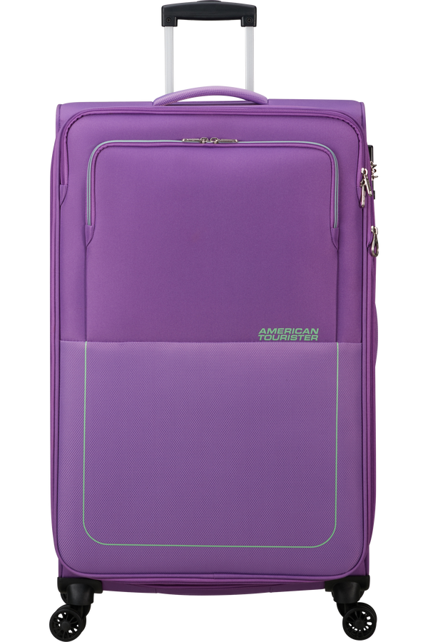 American Tourister Air Wave Spinner EXP TSA L  Purple/Aqua