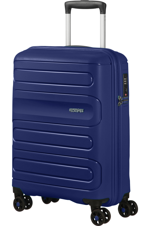 American Tourister Sunside Spinner 55cm  Bleu marine foncé American Tourister Sunside Spinner 55cm  Bleu marine foncé