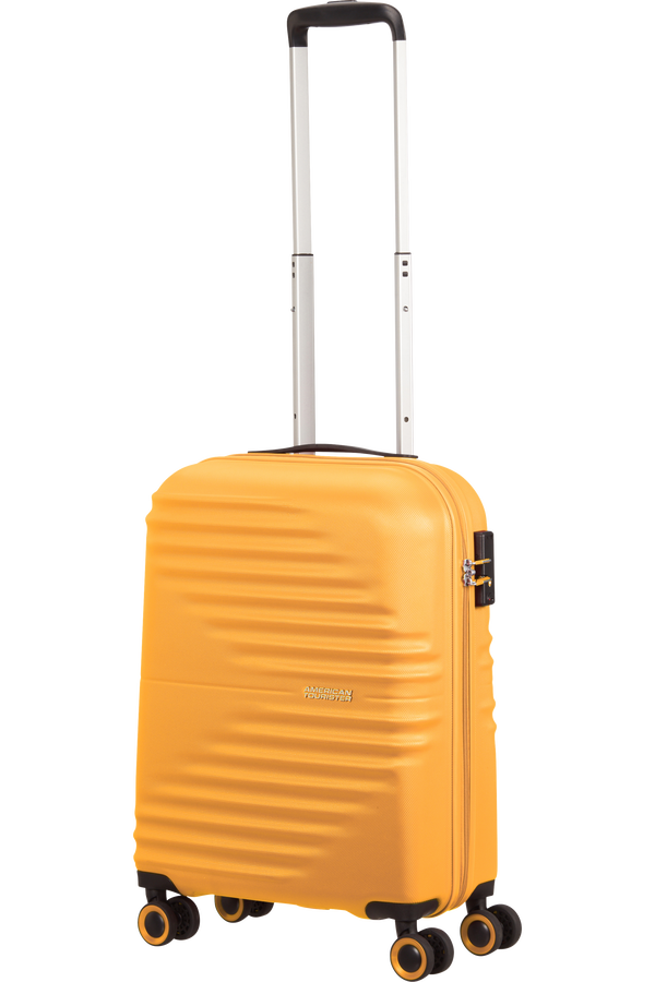 American Tourister Wavetwister Spinner TSA 55cm  Jaune