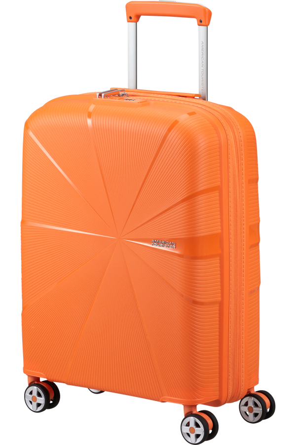 American Tourister StarVibe Spinner Expandable TSA 55cm Papaya Smoothie