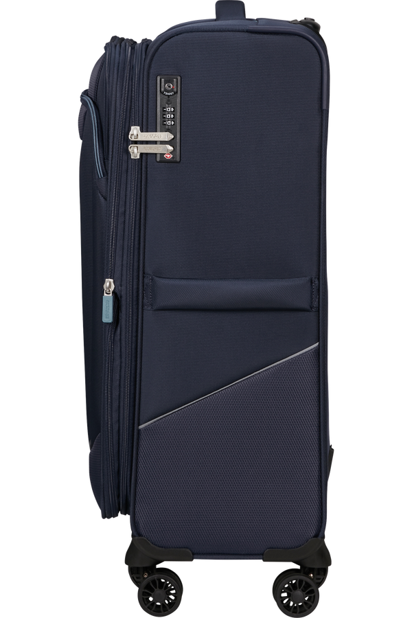 American Tourister SummerRide Spinner M EXP TSA 69cm Navy American Tourister SummerRide Spinner M EXP TSA 69cm Navy
