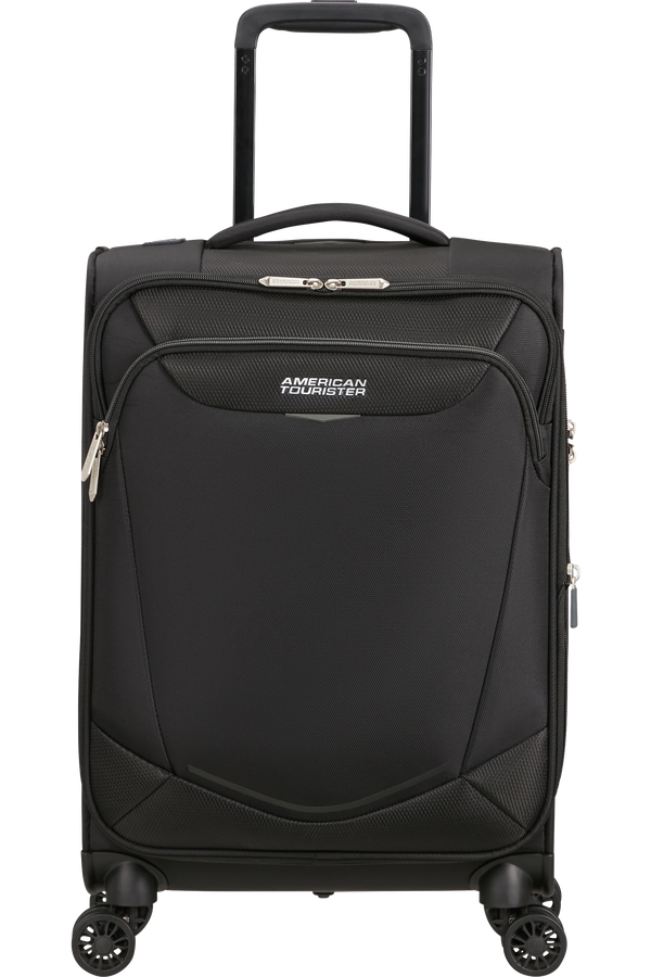 American Tourister SummerRide Spinner Expandable TSA 55cm L35 Zwart