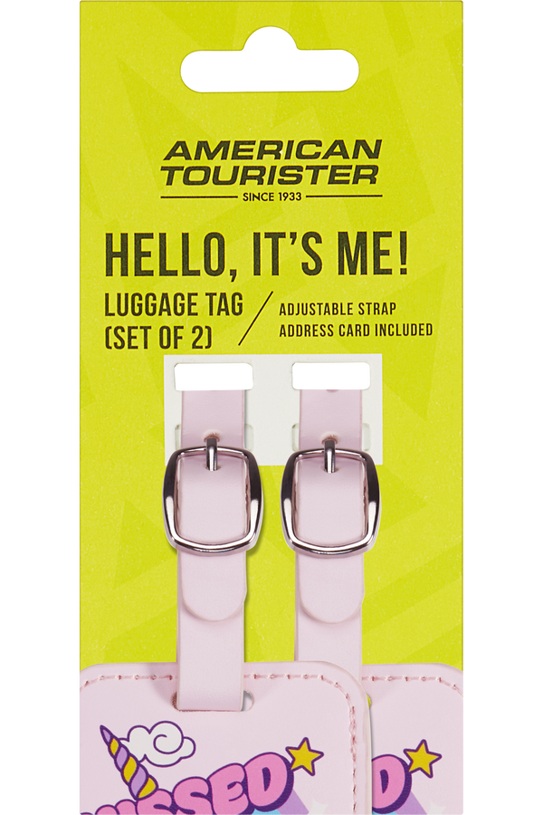 Graphic Tags &Eacute;tiquette &agrave; bagages &ndash; Lot de 2 pi&egrave;ces