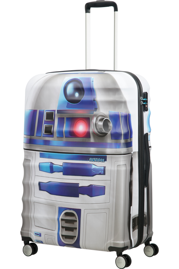 American Tourister Wavebreaker Disney Grote koffer met 4 wielen 77cm Star Wars R2-D2