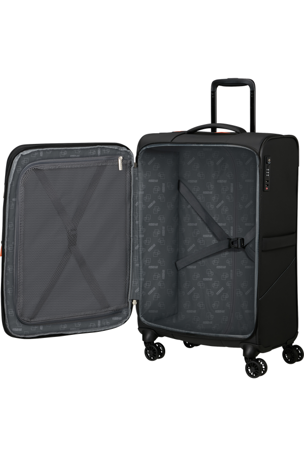 American Tourister SummerRide Spinner M EXP TSA SP 69cm  Noir American Tourister SummerRide Spinner M EXP TSA SP 69cm  Noir