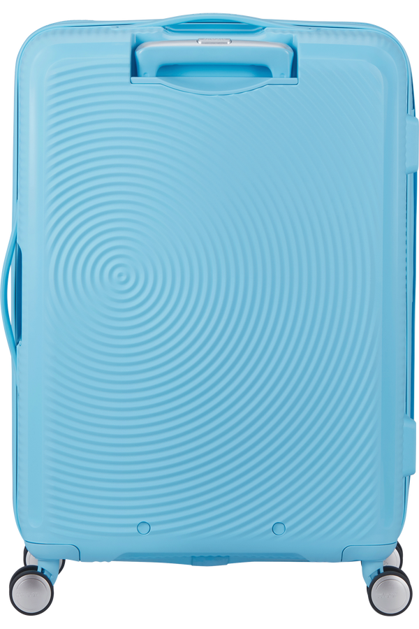 American Tourister SoundBox Spinner TSA Expandable 67cm  Blueberry Fizz