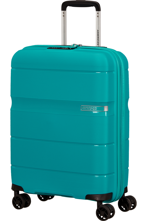 American Tourister Linex Spinner 55cm  Bleu Océan American Tourister Linex Spinner 55cm  Bleu Océan