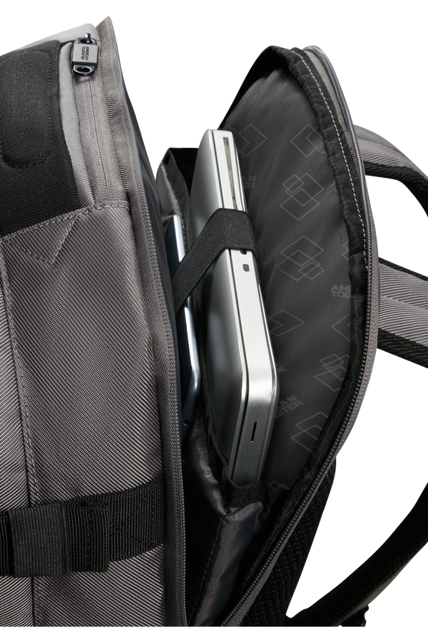 American Tourister Urban Track Laptop Backpack 15.6'  Gris fonc&eacute;