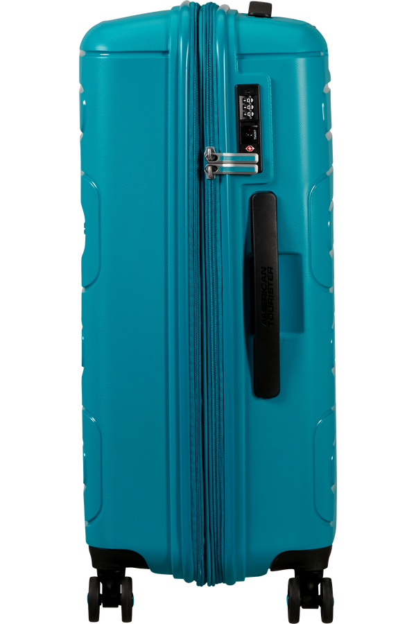 American Tourister Sunside Spinner Expandable 68cm  Totally Teal American Tourister Sunside Spinner Expandable 68cm  Totally Teal