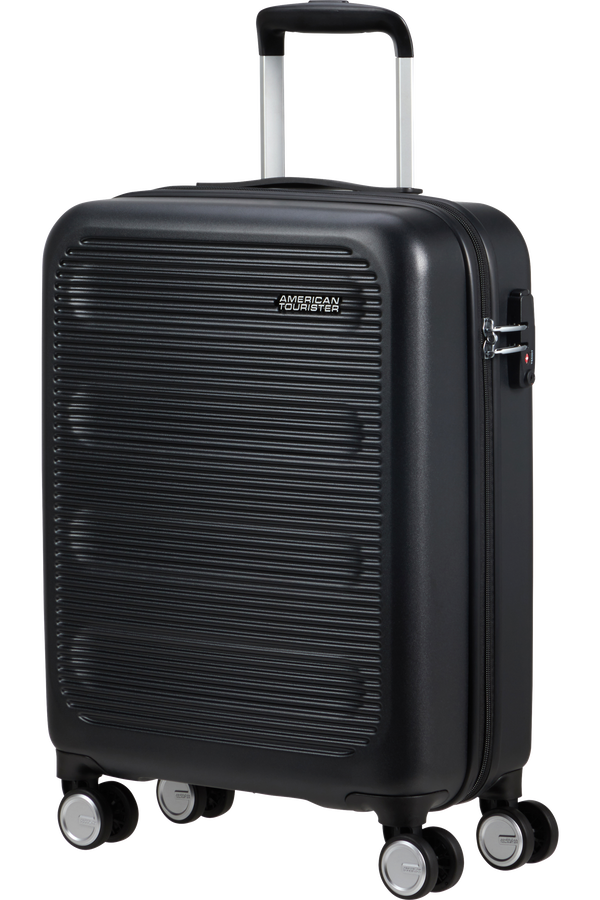 American Tourister Astrobeam Spinner TSA 55cm  Storm Black American Tourister Astrobeam Spinner TSA 55cm  Storm Black