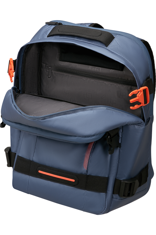 American Tourister Urban Track Laptop Backpack Coated 15.6'  Navy/Orange