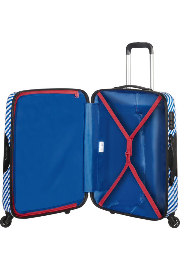 American Tourister Hypertwist Spinner Disney 65cm  Mickey Stripes American Tourister Hypertwist Spinner Disney 65cm  Mickey Stripes