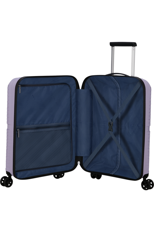 American Tourister Airconic Spinner Frontloader 15.6' 55cm  Icy Lilac/Peach