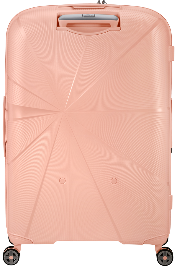 American Tourister StarVibe Spinner Expandable TSA 77cm  Metallic Peach