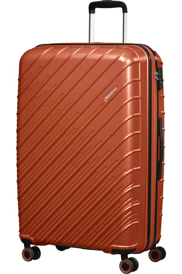 American Tourister Speedstar Spinner 77/28 Exp Tsa  Orange Cuivre
