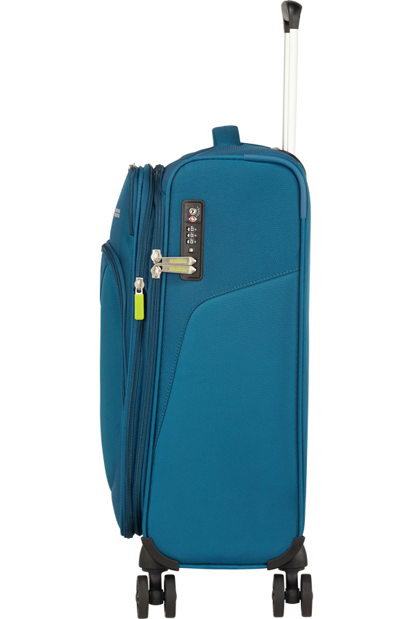 American Tourister Summerfunk Spinner Exp TSA 55cm  Teal American Tourister Summerfunk Spinner Exp TSA 55cm  Teal