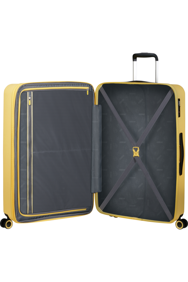 American Tourister Dynabelt Spinner EXP TSA 77cm  Jaune soleil