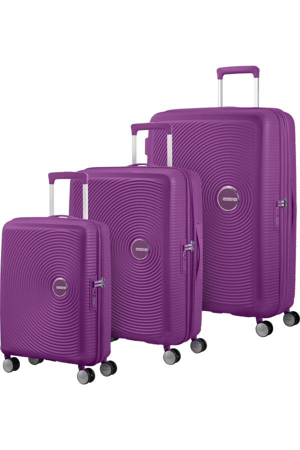 American Tourister Soundbox 3 PC Set A  Purple Orchid