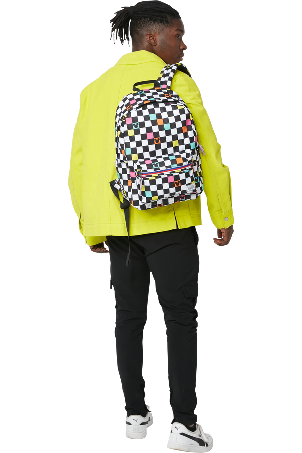 American Tourister Upbeat Disney Backpack Zip Disney  Mickey Check