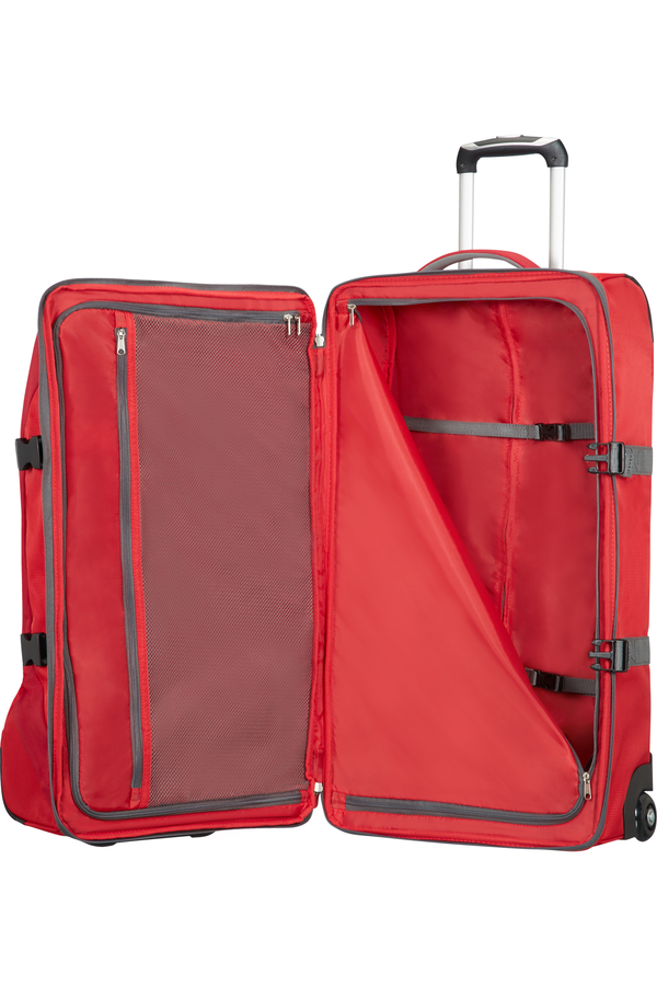 American Tourister Road Quest Sac de voyage &agrave; roulettes M Solid Red