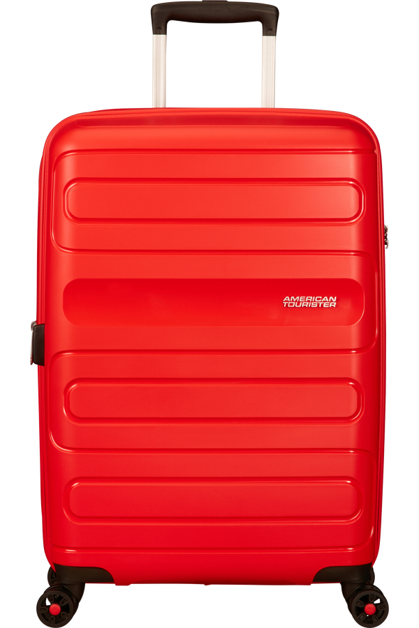 American Tourister Sunside Spinner Expandable 68cm Sunset Red