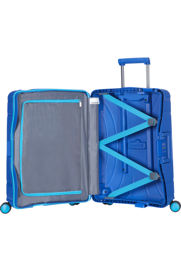American Tourister Lock'n'Roll Spinner 55cm 40x55x20cm Bleu ciel