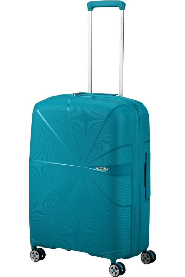 American Tourister StarVibe Spinner Expandable TSA 67cm Verdigris American Tourister StarVibe Spinner Expandable TSA 67cm Verdigris