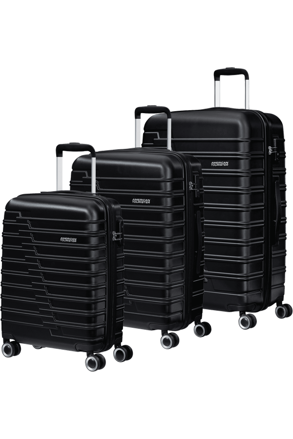 American Tourister Activair 3 PC Set A  Universe Black
